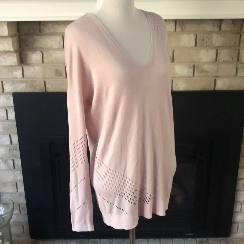 Express Blush Pink Oversized Spring Sweater size Small